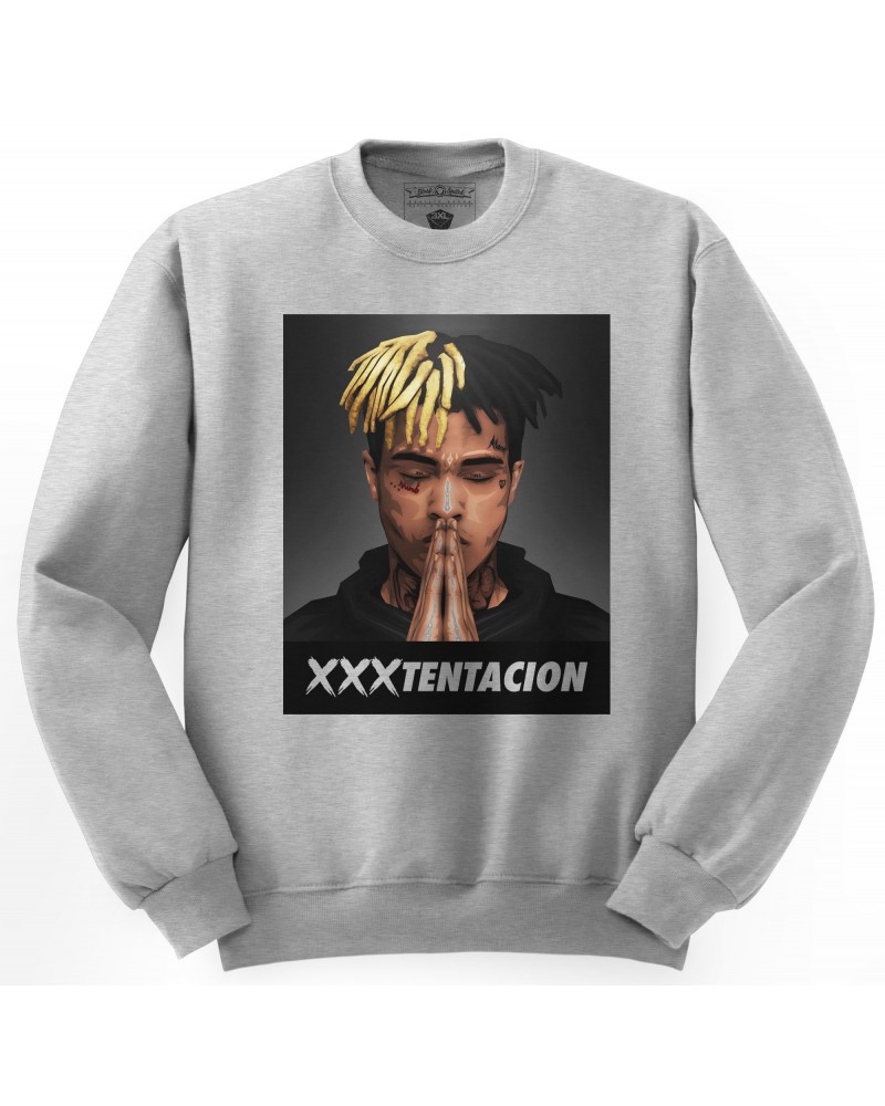 Block Custom - XXXTentacion Tee - Grey