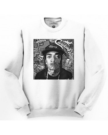 Block Custom - Nipsey Letters Crew - Black