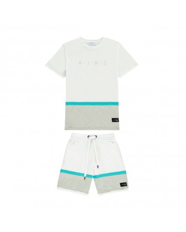 King Apparel - Aldgate Trackset Bottom - White