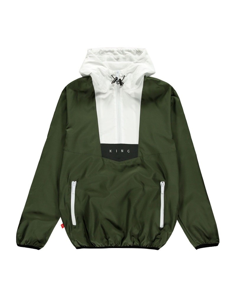 King Apparel - Aldgate Windrunner - Fern