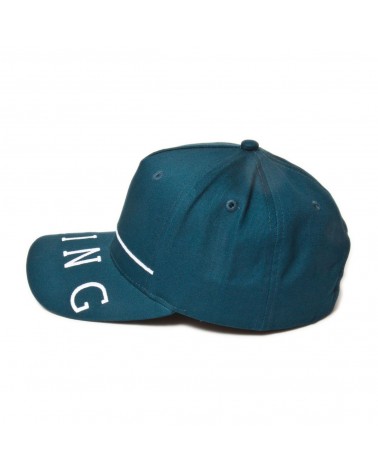 King Apparel - Leyton Curved Peak Cap - Ink