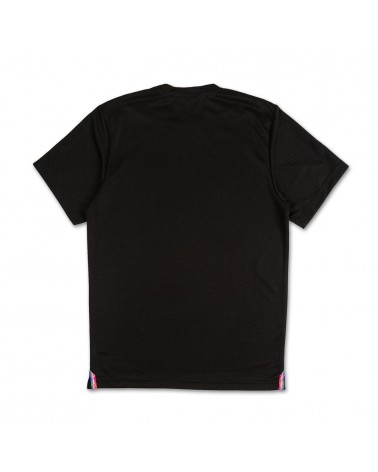 Pink Dolphin - Mesh Stripe  V2 Tee - Black