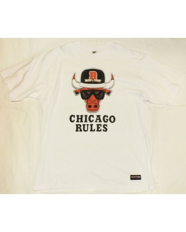 CHICAGO RULES Tee - White