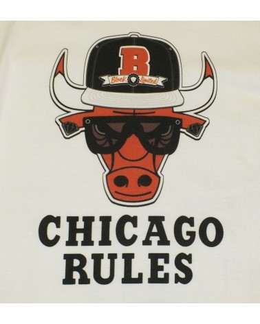CHICAGO RULES Tee - White