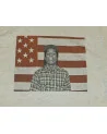 A$AP ROCKY FLAG Tee - Grey/Red