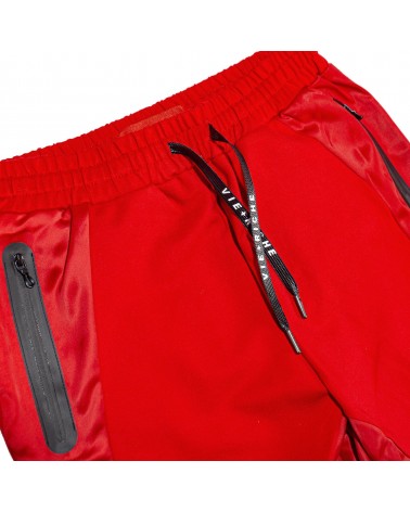 Vie Riche - Color Block Tech Hoody - Red