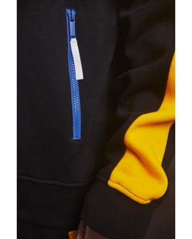 Cayler&Sons - CSBL MNTN Box Half Zip Hoody - Black/Royal Blue