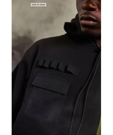 Cayler&Sons - CSBL Storage Semi Box Hoody - Black/Olive