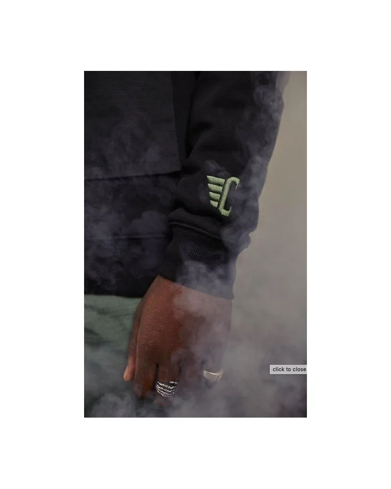 Cayler&Sons - CSBL Storage Semi Box Hoody - Black/Olive