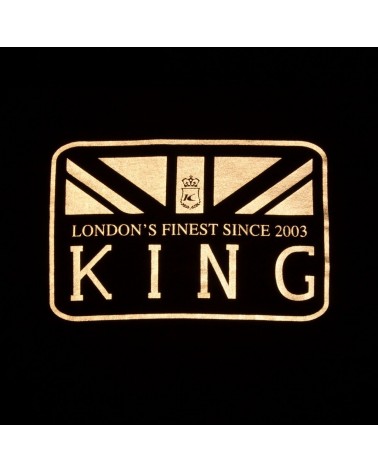 King Apparel - The Monarch Tee - Black/Gold