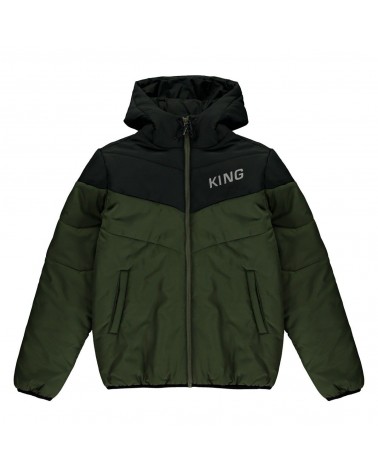 King Apparel - Blackwall Range Jacket - Black / Fern