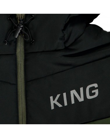 King Apparel - Blackwall Range Jacket - Black / Fern