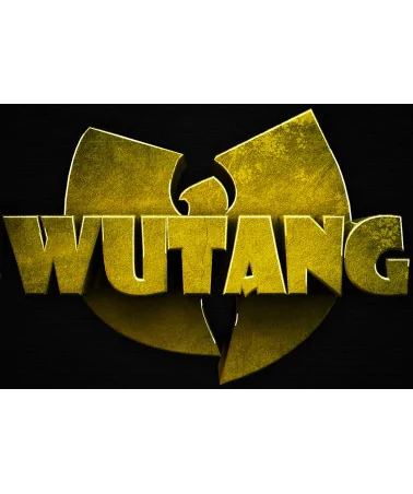 Block Custom - Wu Tang 3D Logo Tee - Black