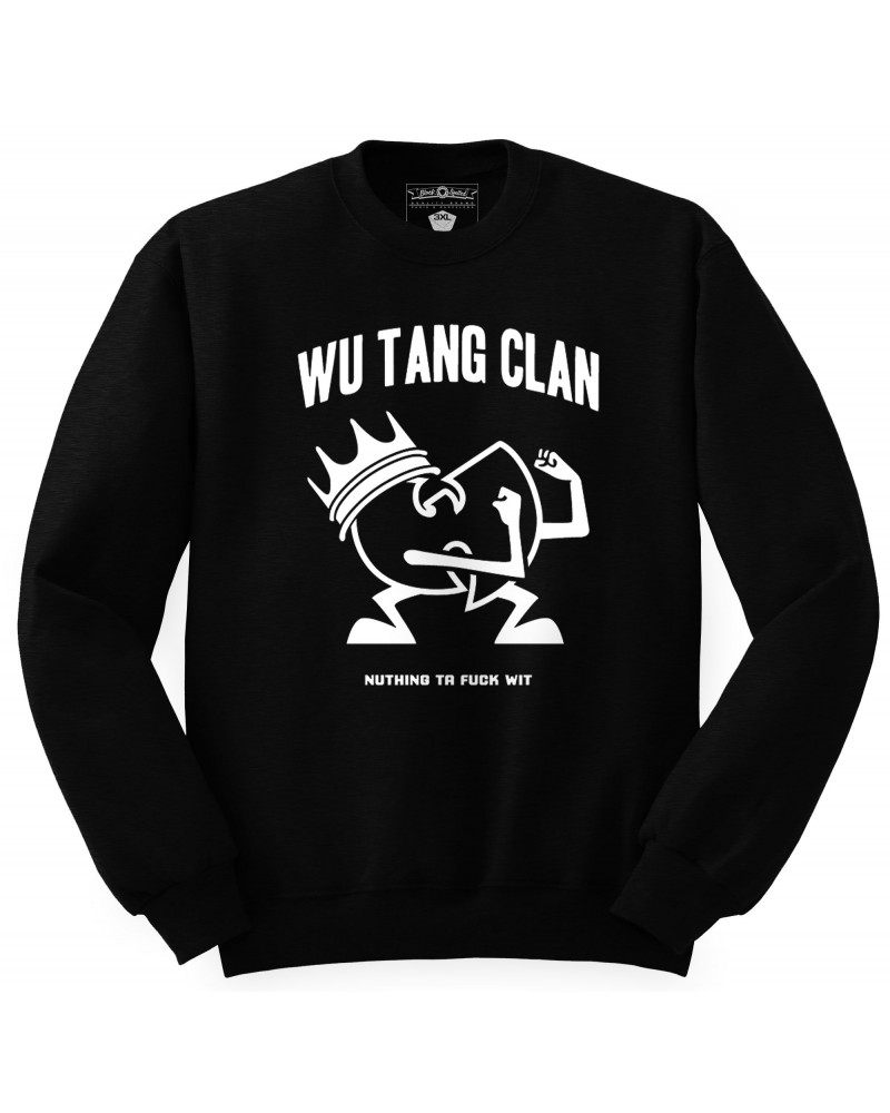 Block Custom - Wu Tang 3D Logo Crewneck - Black