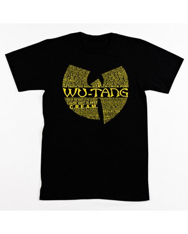 Block Custom - WU TANG Cream Tee - White/Black