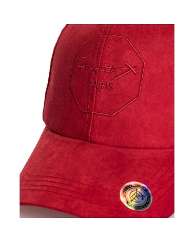 PROJECT X PARIS - Suede Cap - Red