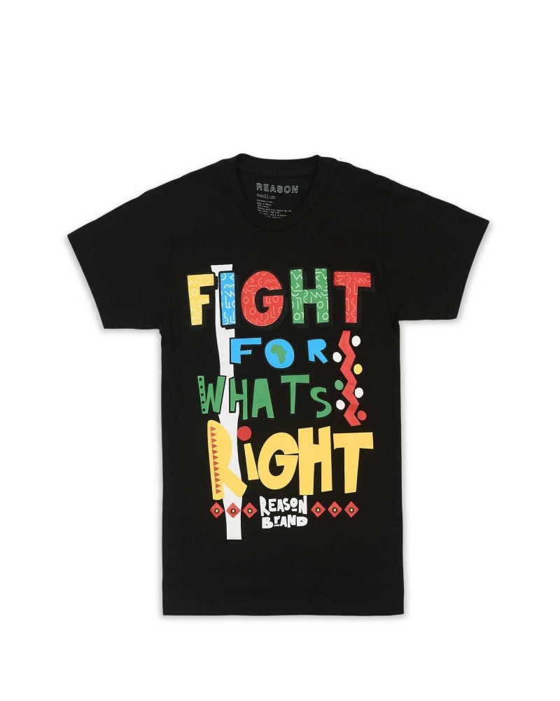 Reason - Fight For What's Right tee - Black