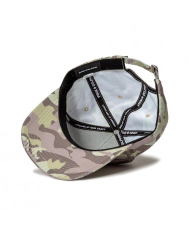 Pink Dolphin - Waves Flag Strapback - Creme