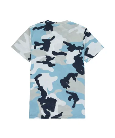 King Apparel - Aldgate Tee - Sky Blue Camo