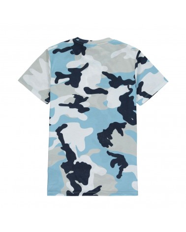 King Apparel - Aldgate Tee - Sky Blue Camo