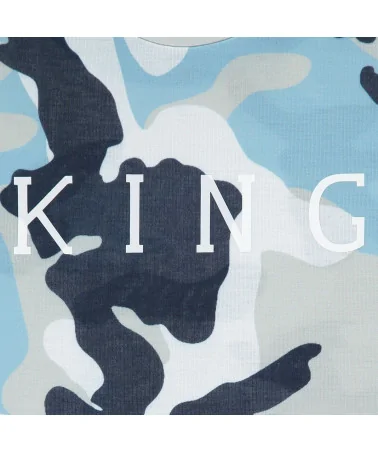 King Apparel - Aldgate Tee - Sky Blue Camo