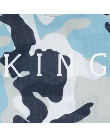 King Apparel - Aldgate Tee - Sky Blue Camo