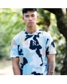 King Apparel - Aldgate Tee - Sky Blue Camo