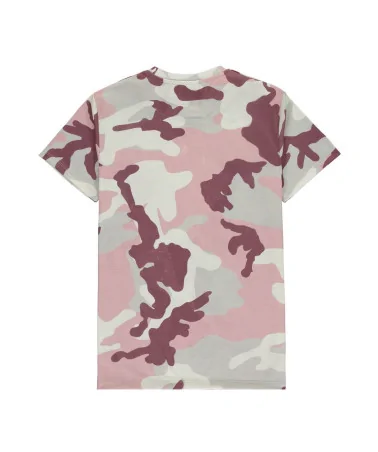 King Apparel - Aldgate Tee - Blush Pink Camo