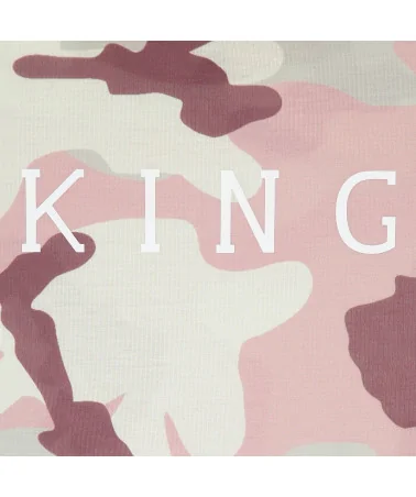 King Apparel - Aldgate Tee - Blush Pink Camo