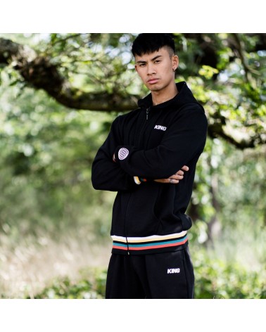 King Apparel -  Bethnal Tracksuit Hoody - Black