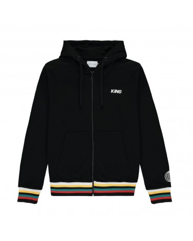 King Apparel -  Bethnal Tracksuit Hoody - Black