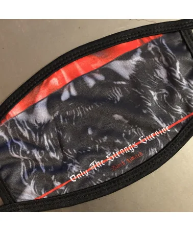 Block Limited - Ic Cream Man FaceMask - Black/Mc