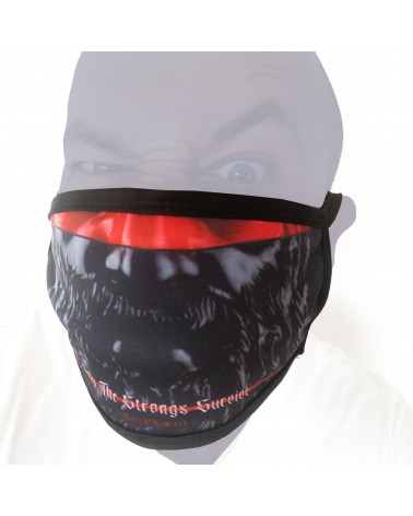 Block Limited - Ic Cream Man FaceMask - Black/Mc