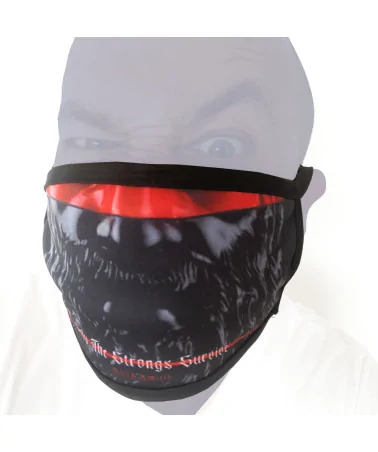 Block Limited - Ic Cream Man FaceMask - Black/Mc