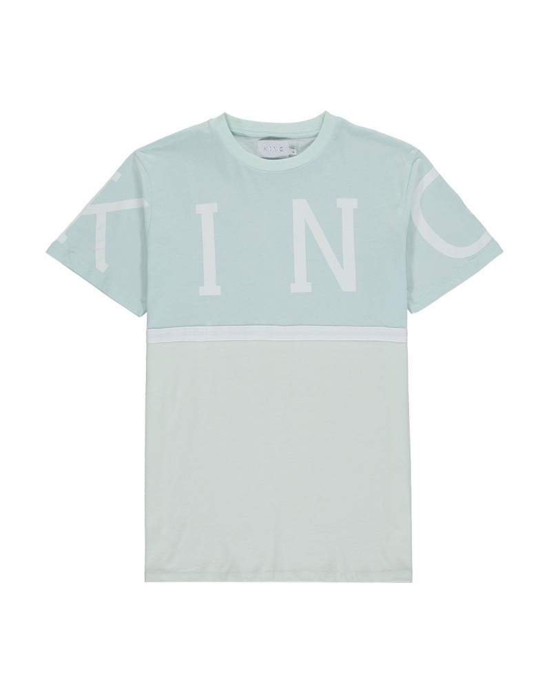 King Apparel -  Leyton Twinset Tee - Sky