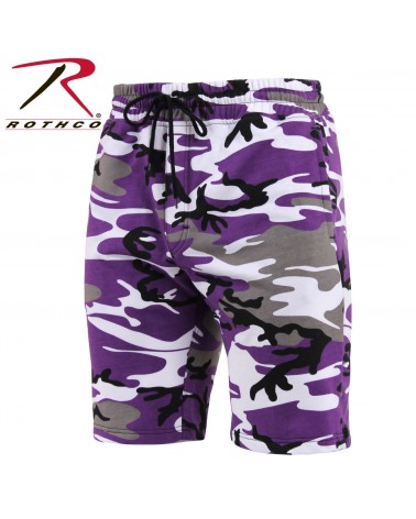 Rothco - Camo Sweat Short - Ultra Violet Camo