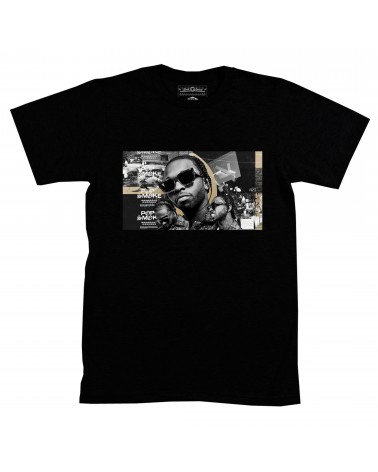 Block Custom - Pop Smoke Drill Tee - Black