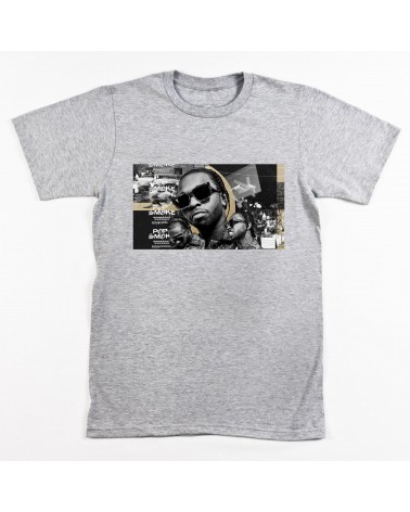 Block Custom - Pop Smoke Drill Tee - Grey