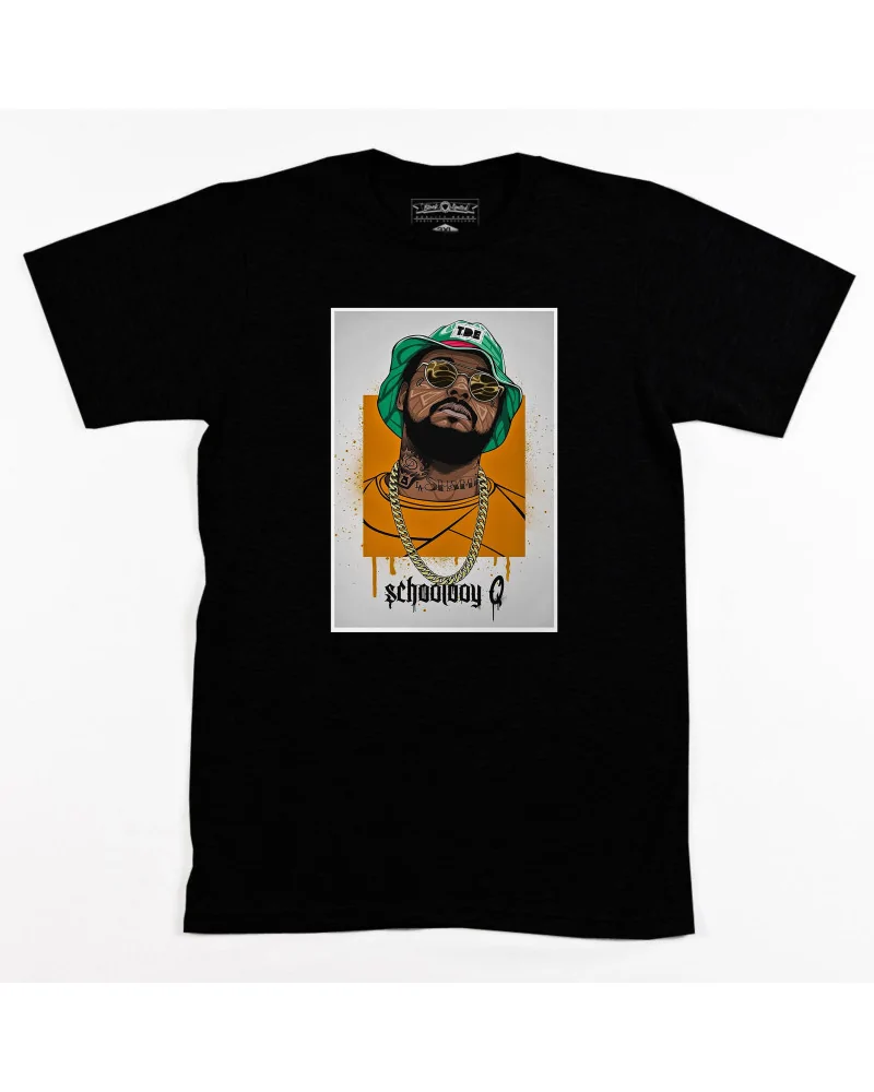 Block Custom - Schoolboy Q Tee - Black