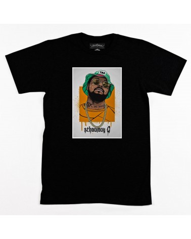 Block Custom - Schoolboy Q Tee - Black