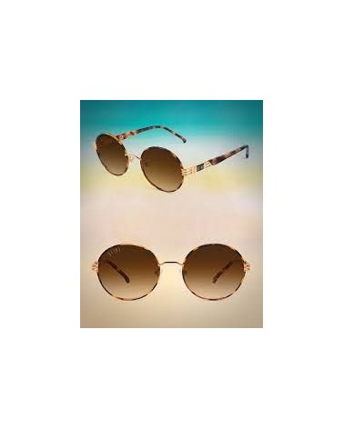 9FIVE - Iris 24K Gold dipped Sunglasses - Tortoise | blockshops