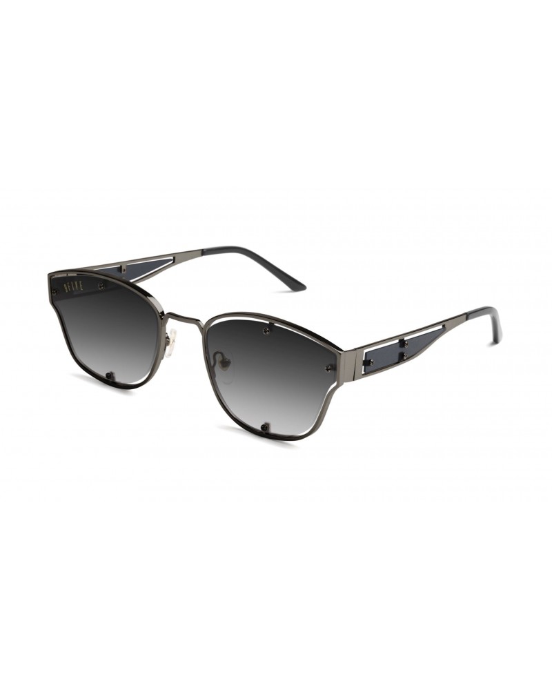 9Five Eyewear - Orion Gradient GunMetal Sunglasses - Black | blocks...