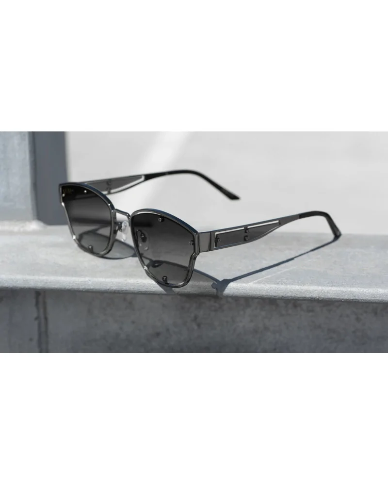 9Five Eyewear - Orion GunMetal Sunglasses - Black | blockshops