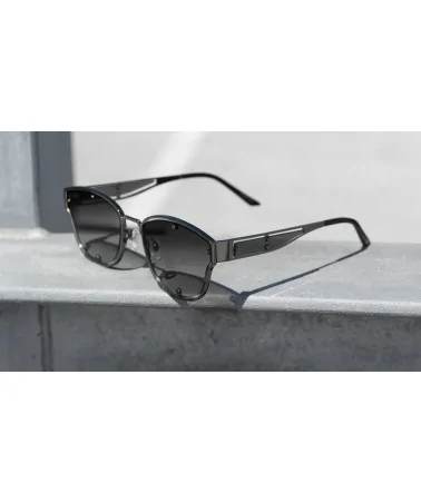 9Five Eyewear - Orion GunMetal Sunglasses - Black | blockshops