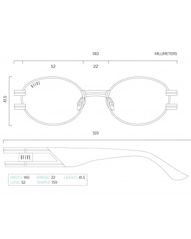 9Five Eyewear - Orion Clear Lens GunMetal Sunglasses - Black