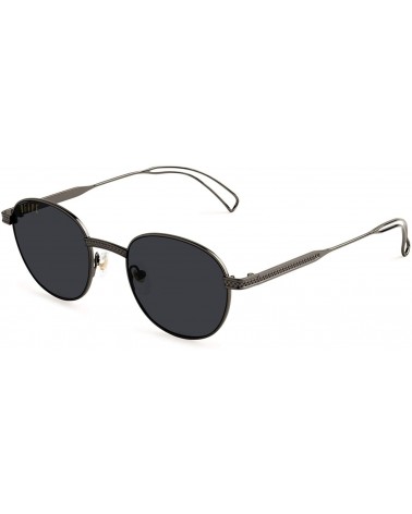 9Five Eyewear - Dime Gradient GunMetal Sunglasses - Black