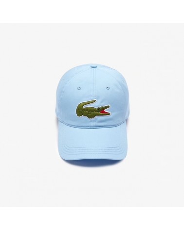 Lacoste Live - Oversized Logo Curved Cap - White