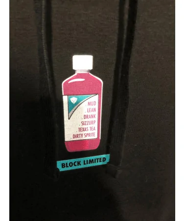 Block Limited - Purple Dreams Hoodie - Black | blockshops