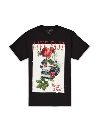 Reason - Live Fast Tee - Black