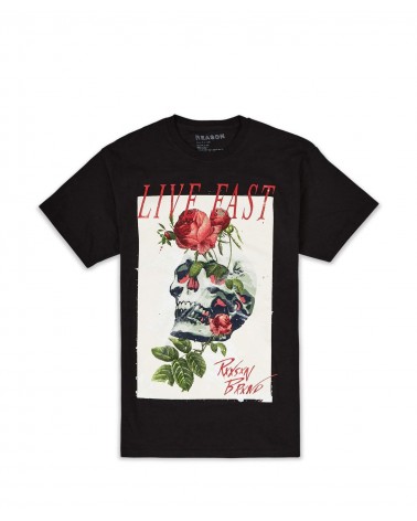 Reason - Live Fast Tee - Black